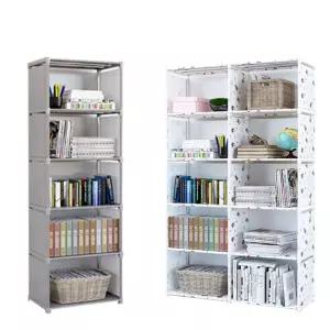 간이 책장 조립식 옷장 다용도 보관함 5칸 8칸 10칸 틈새수납장 수납선반