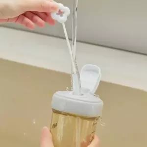 텀블러 빨대 세척솔 실리콘 물병 청소솔 (WFK90NL)
