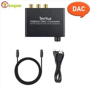 192khz DAC 변환기 디지털-아날로그 변환기(헤드폰 증폭기 포함) 내장형 블루투스 수신기 음악 플레이어 간