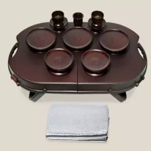 휴대용 제기 세트 국산 14P 설 명절 성묘 차례상 제수용품