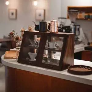 우드 쇼케이스 까페 디저트 빵 원목수납장 진열대