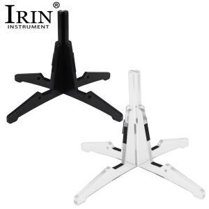 IRIN 휴대용 클라리넷 스탠드 접이식 ABS 플루트 목관 악기 액세서리 용 4 다리 브래킷