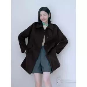 [롯데백화점]쥬크 래글런 하프 코트 Z254MSG156