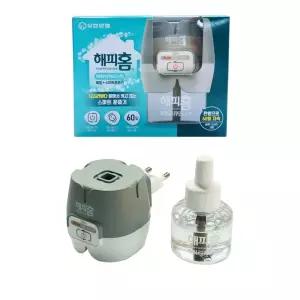 스마트 타이머 모기 훈증기 액체형+60일 리퀴드 1병 전기모기향 모기훈증기
