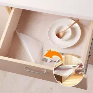 논슬립 서랍 주방 위생 매트 수납장 깔개 서랍장 깔판 시트 잘라쓰는매트 책상매트 테이블보 투명