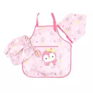 피키펭 유아 앞치마 두건 팔토시 세트 어린이 앞치마/가운/방수/발토시/미술용/작업/토시/아동/사무용/작업