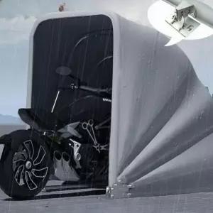 차량용 그늘막 텐트 차고 접이식 오토바이 주차 가림막