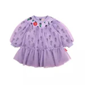 [롯데백화점]베베드피노 올 오버 플레르 베이비 튜튜 볼륨 드레스 BP33OP241