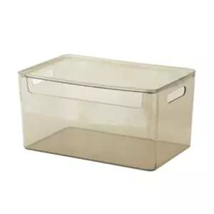 PET 뚜껑있는 펜트리수납함 적층 리빙박스 (대) 팬트리정리함 옷수납정리함