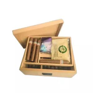 시가 박스 케이스 보관함 휴대용 삼나무 대용량 원목 홀더