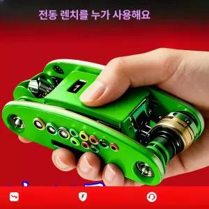 티오스 다기능 접이식 드라이버 세트 만능 육각 렌치 포함
