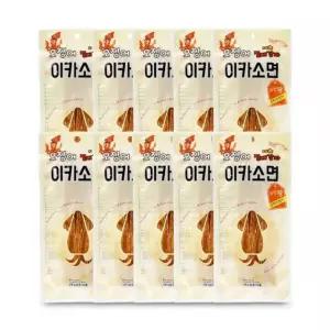 조미오징어 이카소면 18gx10개 오징어채 삼호 이카소면 18g 10개 오징어채