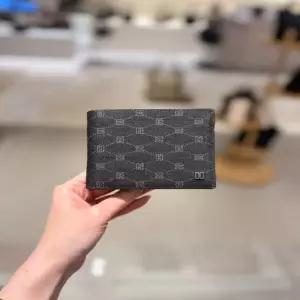 닥스핸드백 DBWA6E757W3 엠블 DD패턴 PVC 브라운 반지갑