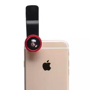 3 in 1 광각 접사 스마트폰 촬영렌즈 세트 셀카렌즈 어안렌즈 망원렌즈 .