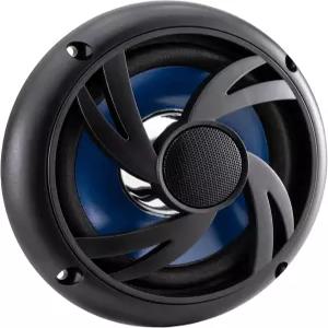 RecPro RV 외장 스피커 6인치 내후성 플러시 마운트 블랙