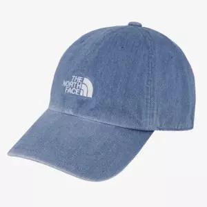 노스페이스 thenorthface NE3CR01N 화이트라벨 로고 볼캡데님BLUE