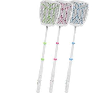 램프 랜턴 회전 다목적 스탠다드 모기채 에디션 꺽이는 신축 납산 6 꺽이는파리채 가정용 각도 접이식 강력 플러그 3단 전기