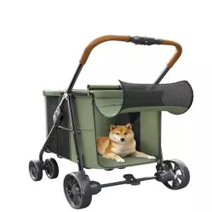 대형견 중형견 개모차 노견 반려견 접이식 카트 유모차