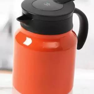 온도표시 보온주전자 900ml 오렌지 티 텀블러 차 차망_WFG2ANX