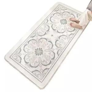 북유럽풍 노르딕 아이보리 극세사 침실매트 대형 매트 침실매트 거실매트 욕실매트 발매트