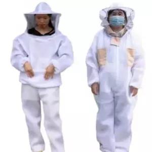 방충복 상하의 양봉옷 작업복 분리형 L 일체형 벌초 화이트 메쉬 두꺼운 5065