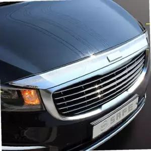 카니발 본넷 가드 후드 크롬 버그 보호 몰딩