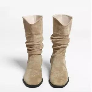 라인댄스 부츠 기능화 라틴화 신발 스포츠 여성 앵글