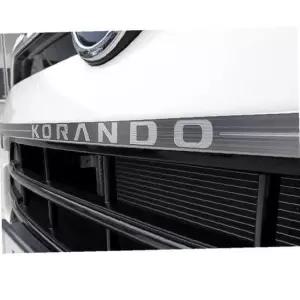 자동차 튜닝 스티커 코란도 메탈 가니쉬