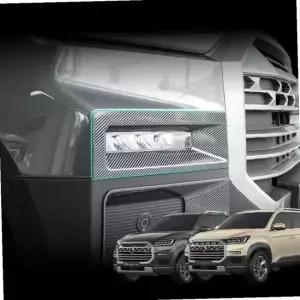 렉스턴 스포츠 칸 안개등 커버 튜닝 차량 용품