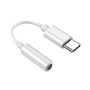 USB-C to 3.5mm 오디오 헤드폰 어댑터 - HiFi 2팩 애플 호환 아이폰호환 17 16 15 삼성호환 타입 C 코드 잭