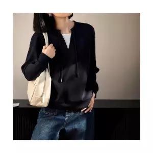 여자맨투맨티 가을 겨울 방학 투피스 맨투맨 편안한 면 상의 ible4