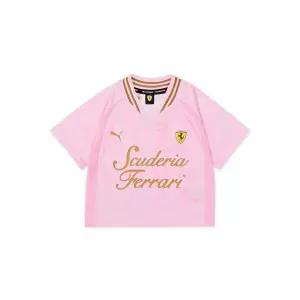 매장정품 PUMA 푸마 페라리 YOH 져지 우먼 - 펄 핑크 638395-03 915876