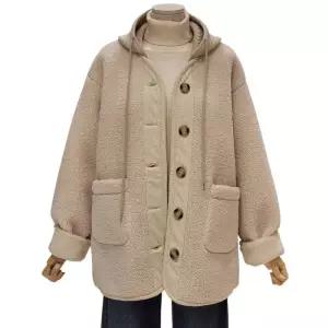 에이지도르 뽀글이 후디 포켓 자켓 (ALFIWIJ250L) 366657