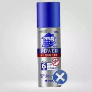 옷에 뿌리는 모기 스프레이 미스트파워 65mlx3개 벌레기피제 벌레차단 캠핑용품