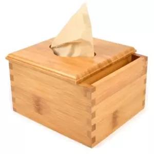 대나무 냅킨통 냅킨함 케이스 티슈 빌꽂이 휴지함 (WFK9O8S)