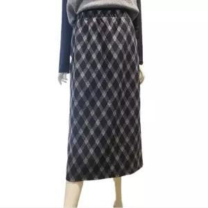 [롯데백화점]SOUP 체크 H라인 스커트(SBASR33)