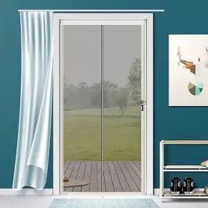 현관방충망 접이식 미세 문모기장 현관문 모기 아파트 WE6CE6B