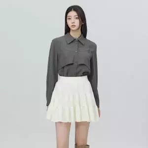 [LAP] 랩 뷔스티에 레이어드 블라우스 AR4WBA63