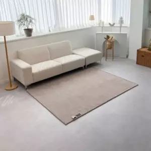 사계절 구들장 카페트 러그 워셔블 EMF 전기 장판 베이지 153x200 원난방 매트 요 온열 방석 거실 담요 발열 캠핑 수면 발온 침대 이블 열기