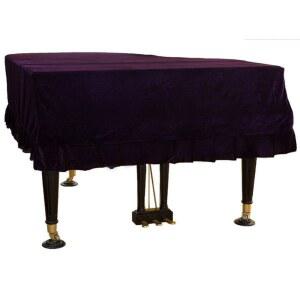 레트로 커버 그랜드피아노덮개 스툴 보호 전자 세트 덮개 린넨 건반 피아노커버 연한 방진