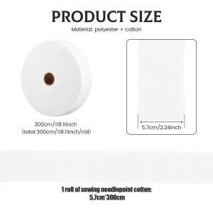 3롤 젤리 롤 배팅 스트립 폴리에스터 퀼트 코튼 러그 꼬임 DIY 예술 공예 바느질