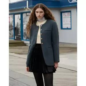 [LAP] 라운드넥 자켓 AP4WJF61 (P003745657)