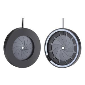 1.5-23mm 기계식 다이어프램  리스 광학 줌 렌즈 조리개 셔터 플레어 스톱 현미경 카메라 모듈