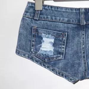 EAMT 여성 데님 힙업 슬림 스판 클럽 핫팬츠 YJ4