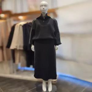 [플라스틱아일랜드] 플라스틱아일랜드 반집업니트셋업 PR4XL531