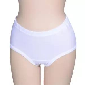 쾌적한착용감 심플팬티 흰색 소프트한촉감 할머니 부들부들한