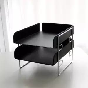 회사서류함 메탈 서류철 고정력 2단서류함 2단 (WFKA57H)