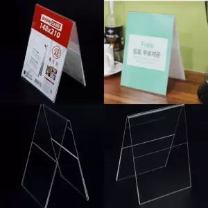 매장용 가격표 양면 쇼케이스 A5 B5 홍보용 디스플레이 (WFL12HB)