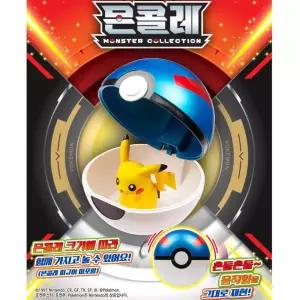 포켓몬 몬콜레 포켓몬스터 캐릭터 피규어 수퍼볼 장난감 아이생일선물 아동장난감