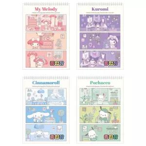 초등학생문구류 초등학생준비물 산리오 2000 산리오캐릭터즈종합장Ver.2 2개 신학기문구